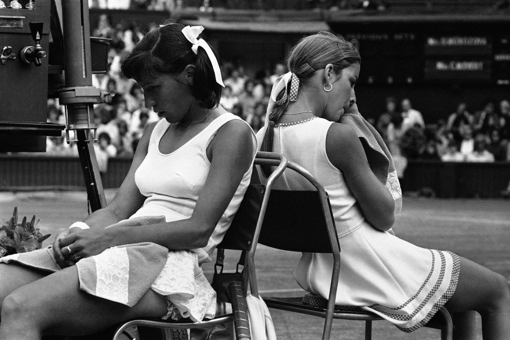1974: Olga Morozova and Chris Evert